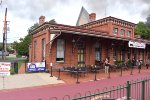 Passing the classic Tamaqua Reading RR Depot